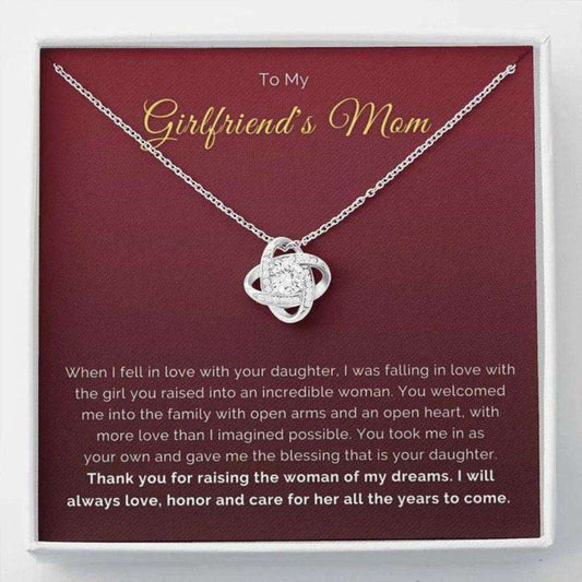 Future Mother-In-Law Necklace, To My Girlfriend’S Mom Necklace Gift For Future Mother In Law On Christmas Birthday Mother’S Day V2 Gifts for Mother In Law Rakva