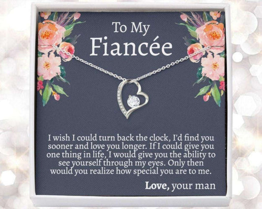Future Wife Necklace, For Fiance On Engagement, Fiancee Birthday Necklace Gift, Fiancee Gift For Her, Engagement Gift, To My Future Wife Gift Gift For Bride Rakva