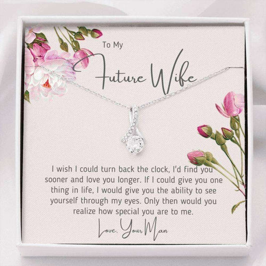 Future Wife Necklace, Future Wife Gift Necklace, Engagement Gift For Her, Valentine’S Gift For Her, Gift From Future Husband Gifts For Friend Rakva