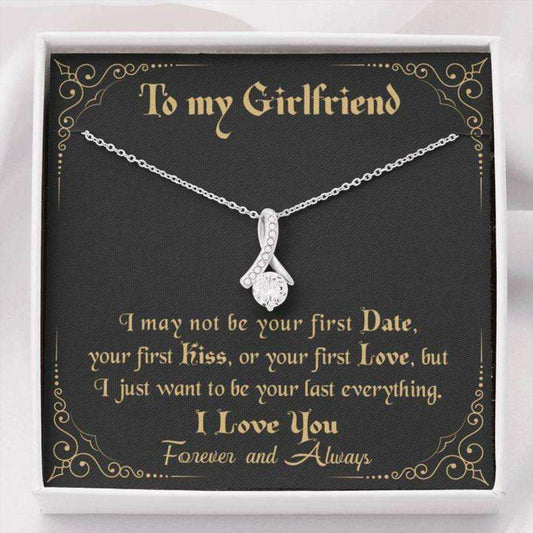 Future Wife Necklace, Girlfriend Necklace, To My Girlfriend Necklace Gift “ Last Everything For Karwa Chauth Rakva