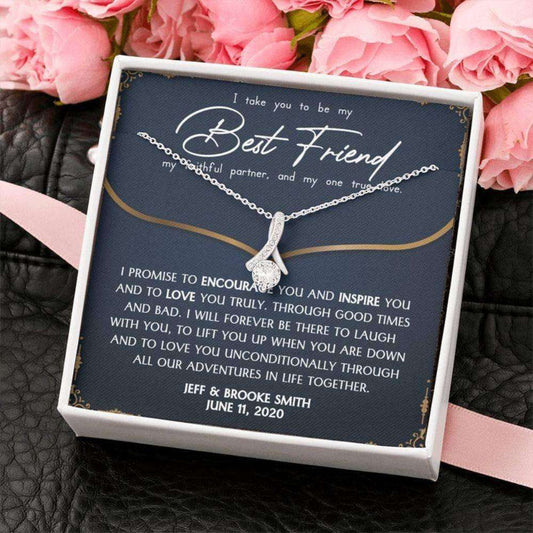 Future Wife Necklace, Groom To Bride Gift Wedding Day, Pre Wedding Gift, Wedding Day Gift For Bride From Groom, To My Bride Necklace Gift For Bride Rakva