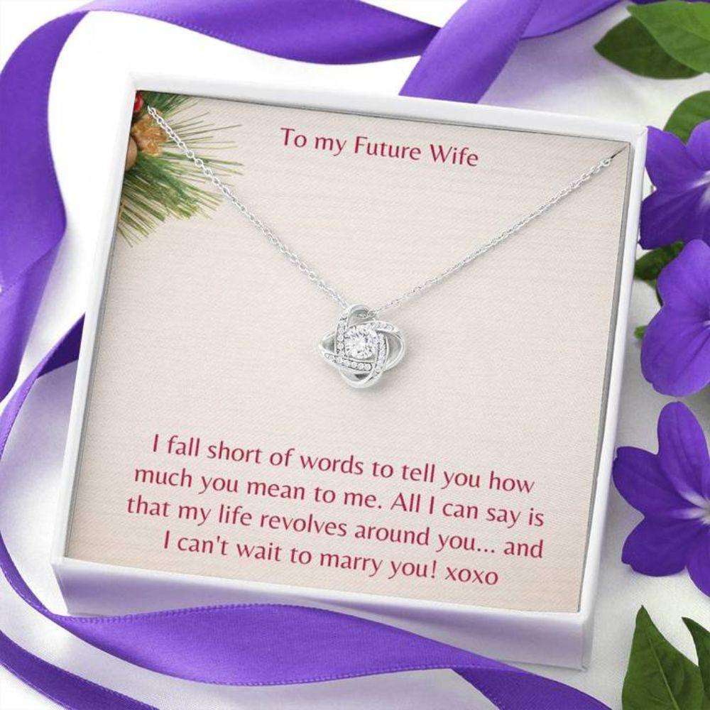 Future Wife Necklace “ Necklace For Fianc� “ Gift Necklace With Message Card Future Wife Holiday Stronger Together Gifts For Friend Rakva