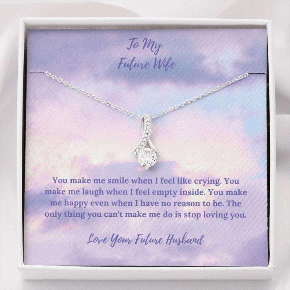 Future Wife Necklace “ Necklace For Fianc� “ Gift To Future Wife Purple Clouds Beauty Necklace Gifts For Friend Rakva