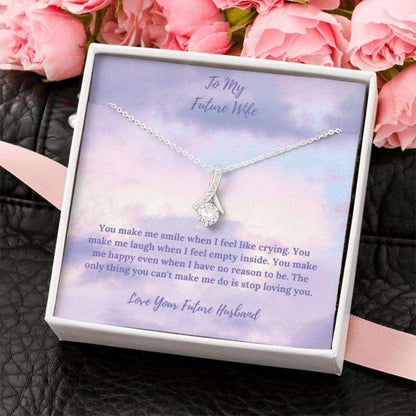 Future Wife Necklace “ Necklace For Fianc� “ Gift To Future Wife Purple Clouds Beauty Necklace Gifts For Friend Rakva