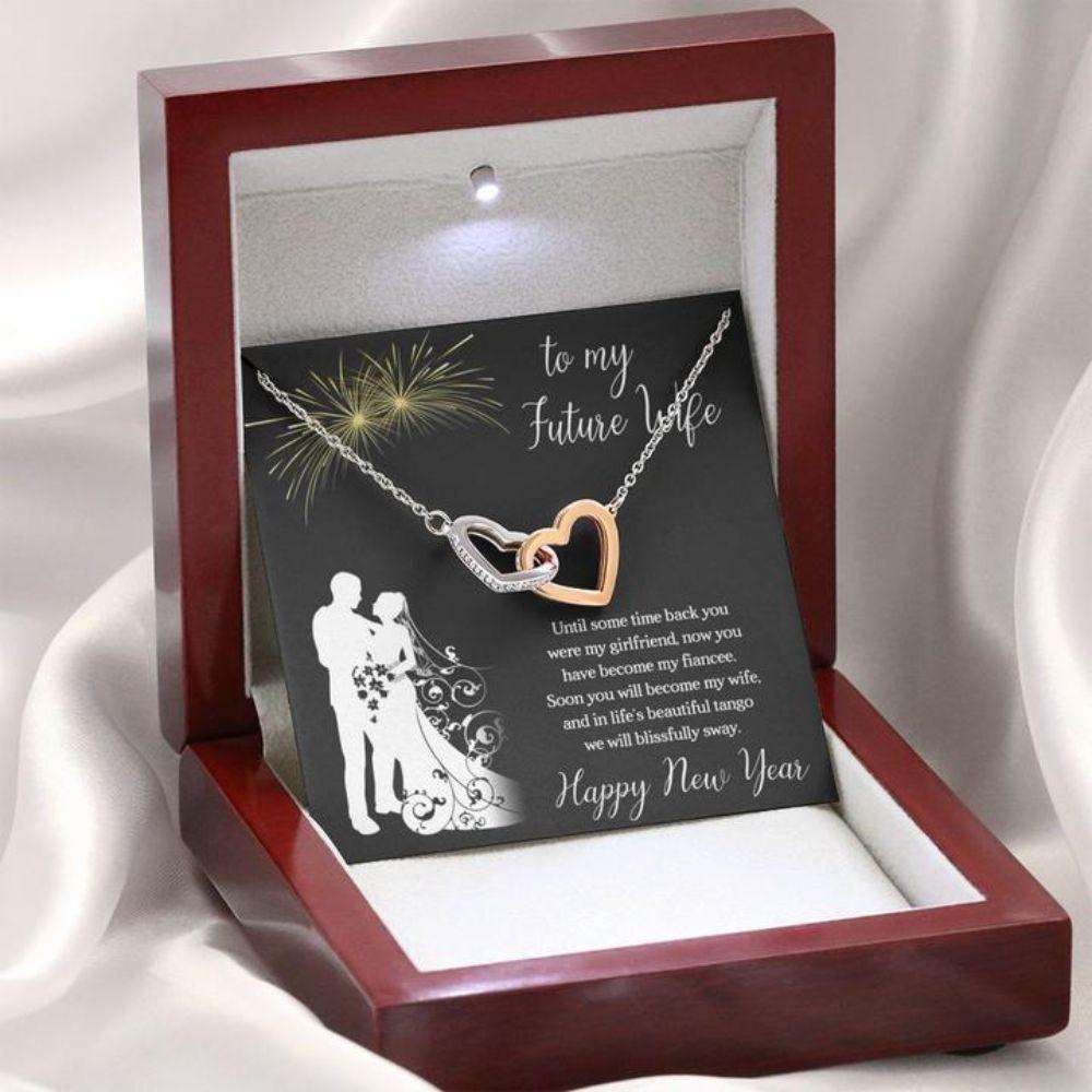 Future Wife Necklace “ Necklace For Fianc� “ Gift With Message Card Future Wife “ New Year Gifts For Friend Rakva