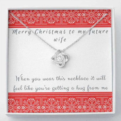 Future Wife Necklace “ Necklace For Fianc� “ Love Knot Necklace With Message Card Future Wife Gifts For Friend Rakva