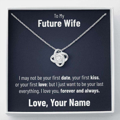 Future Wife Necklace, Personalized Necklace To My Future Wife, Engagement Gift For Future Wife, Bride From Groom Custom Name Gifts For Friend Rakva