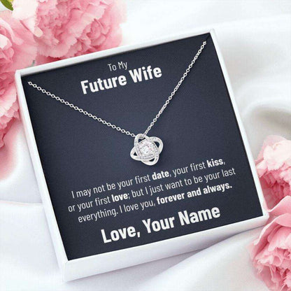 Future Wife Necklace, Personalized Necklace To My Future Wife, Engagement Gift For Future Wife, Bride From Groom Custom Name Gifts For Friend Rakva