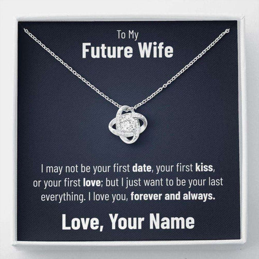 Future Wife Necklace, Personalized Necklace To My Future Wife, Engagement Gift For Future Wife, Bride From Groom Custom Name Gifts For Friend Rakva