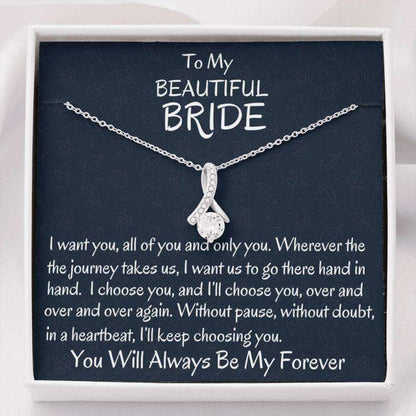 Future Wife Necklace, To My Beautiful Bride Necklace, Groom To Bride Gift, Wife To Be Gift, My Love Gift Gift For Bride Rakva