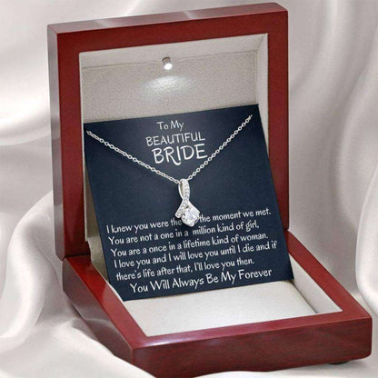 Future Wife Necklace, To My Bride Beautiful Necklace Gift From Groom, Wedding Day Gift For Bride From Groom Gift For Bride Rakva