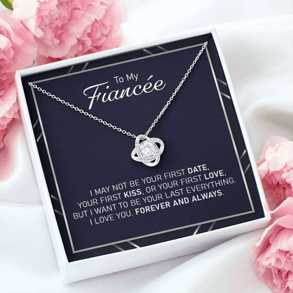 Future Wife Necklace, To My Fianc�E “ Your Last Everything Forever And Always Love Knot Necklace Gift For Bride Rakva