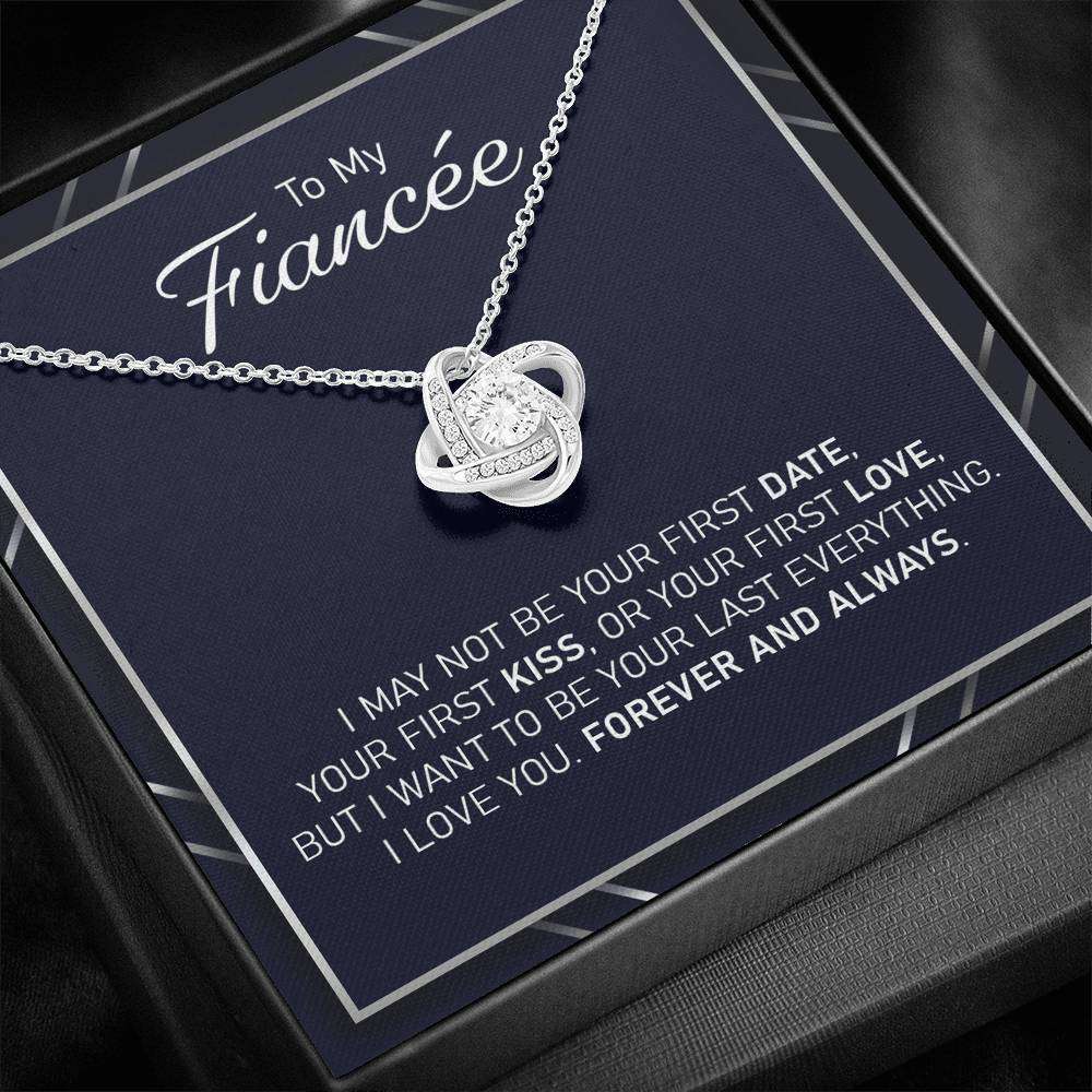 Future Wife Necklace, To My Fianc�E “ Your Last Everything Forever And Always Love Knot Necklace Gift For Bride Rakva