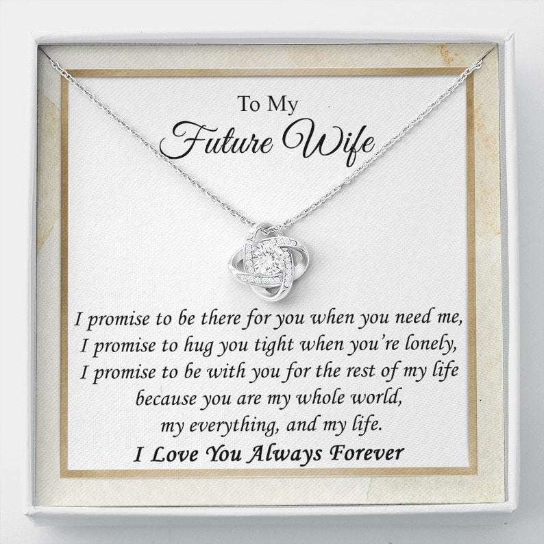 Future Wife Necklace, To My Fiance Necklace, Bride To Be Gift, Romantic Fiancee Jewelry, Necklace For Fiancee, Engagement Gift For Her Gifts For Friend Rakva