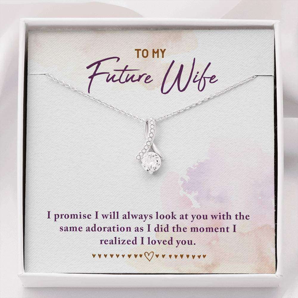 Future Wife Necklace, To My Future Wife Alluring Beauty Necklace Gift For Bride Rakva