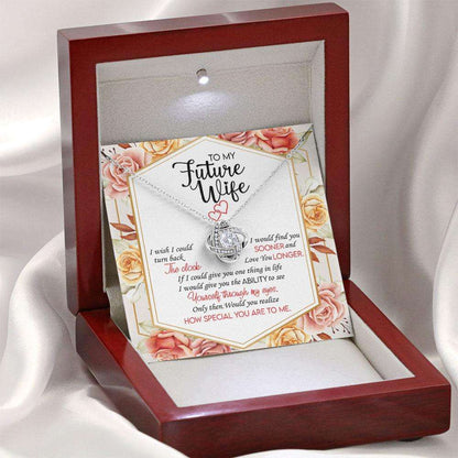 Future Wife Necklace, To My Future Wife Find You Sooner Necklace Message Card Gift Box Gift For Girlfriend Soulmate Love Gifts For Friend Rakva