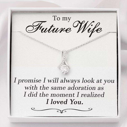 Future Wife Necklace, To My Future Wife Necklace, Engagement Gift For Future Wife, Sentimental Gift For Bride Groom, Fiance Gift Gift For Bride Rakva