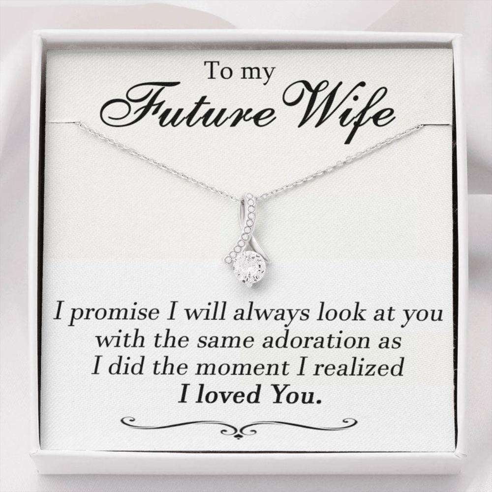 Future Wife Necklace, To My Future Wife Necklace, Engagement Gift For Future Wife, Sentimental Gift For Bride Groom Gifts For Friend Rakva