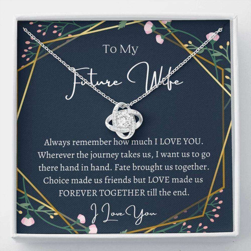 Future Wife Necklace, To My Future Wife Necklace, Forever Together, Birthday Anniversar Gift For Future Wife Gift For Bride Rakva