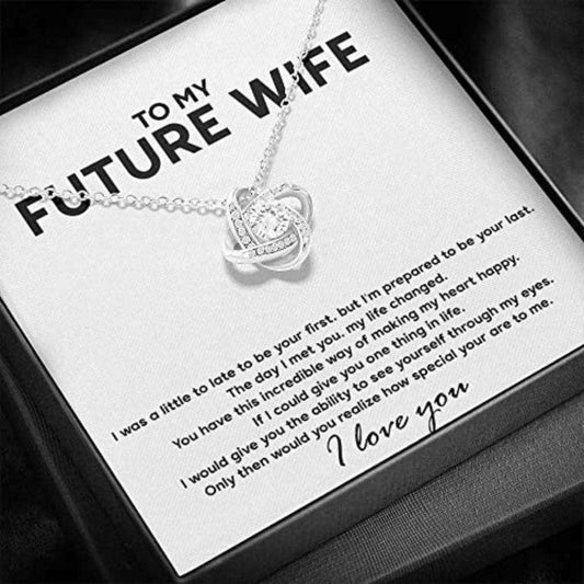 Future Wife Necklace, To My Future Wife Necklace Future Wife Gifts Necklace Fiancee And Couple Gifts For Karwa Chauth Rakva