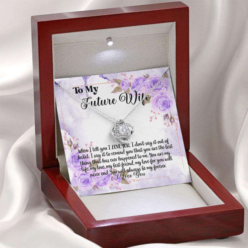 Future Wife Necklace, To My Future Wife Necklace Gift, Birthday Necklace For Fianc�E, Necklace For Her Anniversary Gifts For Friend Rakva