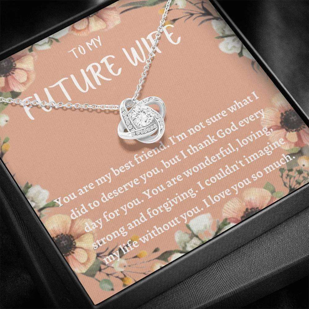 Future Wife Necklace, To My Future Wife Necklace Gift “ You Are My Bestfriend “ Only For Her Necklace For Karwa Chauth Rakva