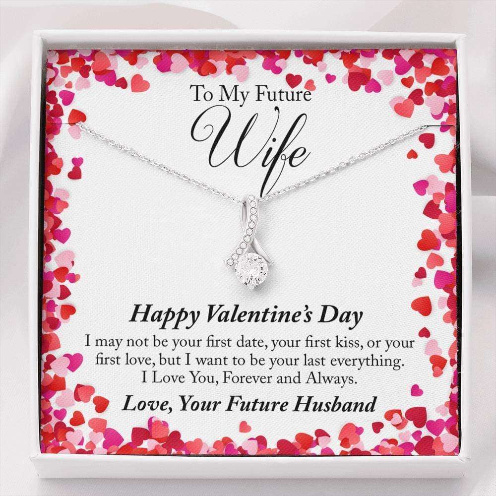 Future Wife Necklace, To My Future Wife Valentine’S Day Alluring Beauty Necklace Gift For Bride Rakva