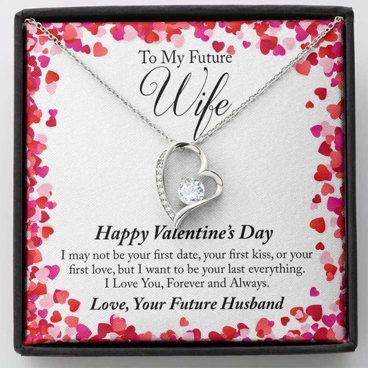 Future Wife Necklace, To My Future Wife Valentine’S Day Forever Love Necklace Gift For Bride Rakva