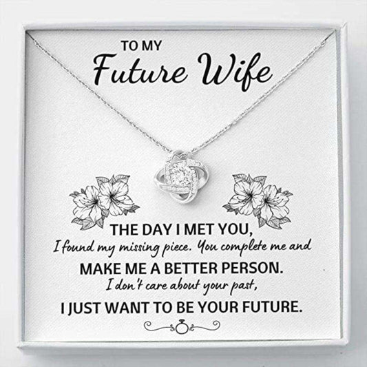 Future Wife Necklace, To My Future Wife Œyour Future” Necklace Gift . Fiance, Girlfriend Or Future Wife Gift For Karwa Chauth Rakva