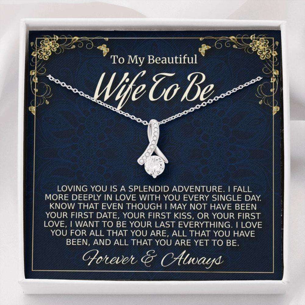 Future Wife Necklace, Wife To Be Gift Necklace, Gift For Wife To Be, Birthday Christmas Gift For Wife To Be Gifts for Future Wife / fiance Rakva