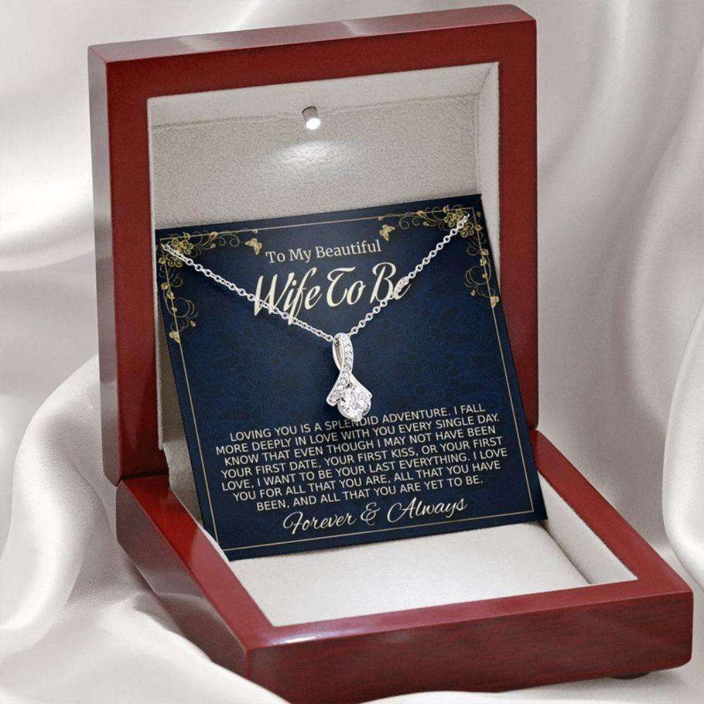 Future Wife Necklace, Wife To Be Gift Necklace, Gift For Wife To Be, Birthday Christmas Gift For Wife To Be Gifts for Future Wife / fiance Rakva