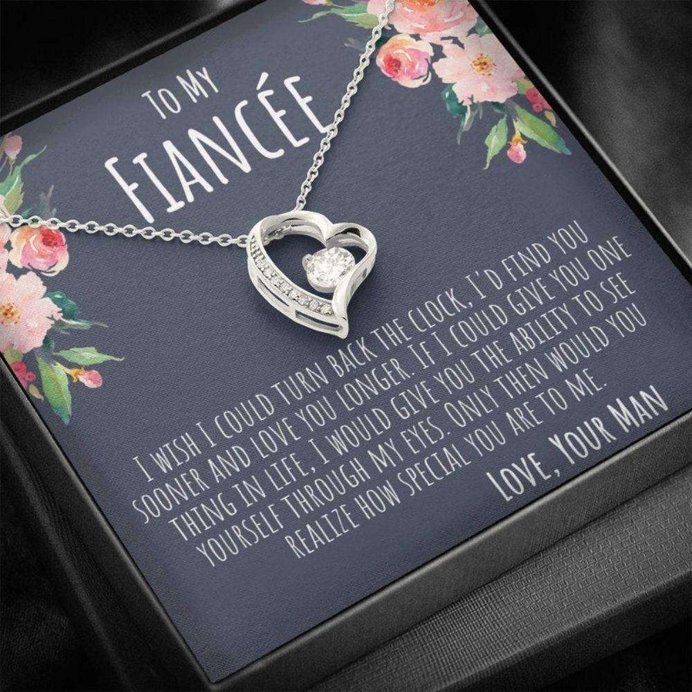 Future Wife Necktace, To My Fiancee Love You To The Moon Necklace, Future Wife Gift, Engagement Gift For Her, Romantic Fiancee Gift Gift For Bride Rakva