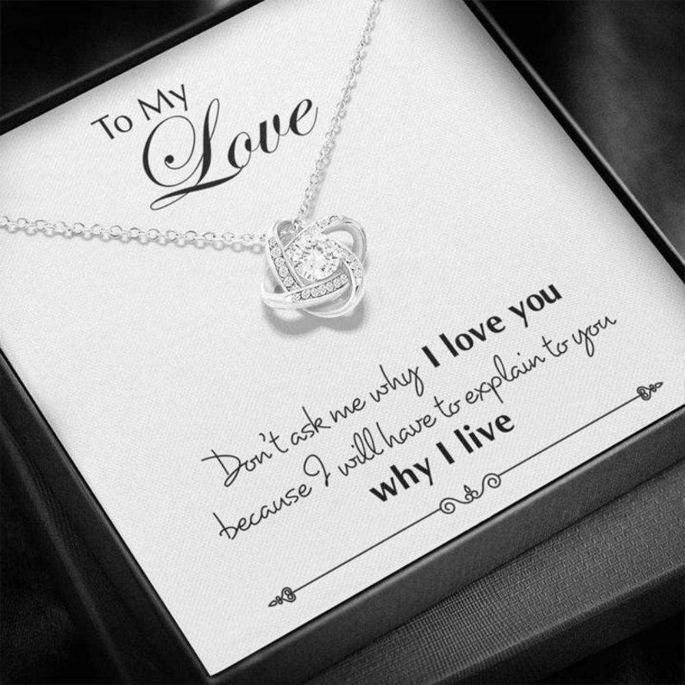 Girlfriend Necklace, Anniversary Necklace Gift For Girlfriend, Girlfriend Gift, Romantic Anniversary Necklace Gift Gifts For Friend Rakva