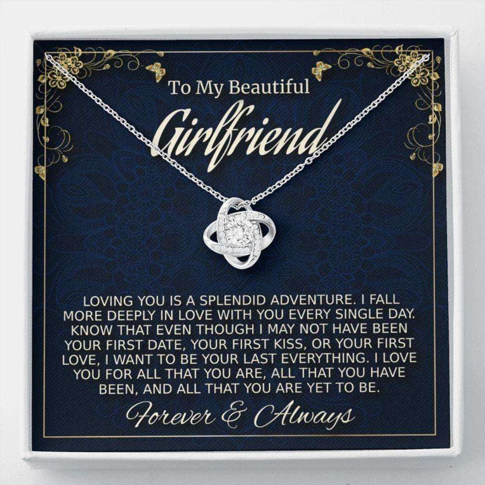 Girlfriend Necklace, Anniversary Necklace Gift For Girlfriend, Necklace Gift For Girlfriend, Christmas Gift Gifts For Friend Rakva