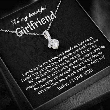 Girlfriend Necklace, Anniversary Necklace Gift For Her, Valentine Day Gift, Girlfriend Gift, Gift For Girlfriend, Necklace For Her Gifts For Friend Rakva