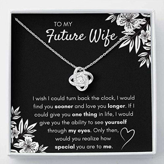 Girlfriend Necklace, Future Wife Necklace Gift Find You Sooner Necklace. Engagement Engaged Girlfriend For Karwa Chauth Rakva