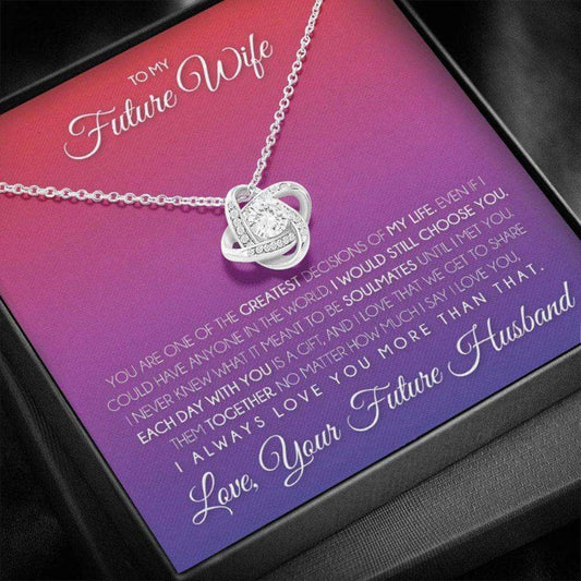 Girlfriend Necklace, Future Wife Necklace, Necklace Gift For Future Wife From Husband, Gift For Girlfriend, Bride, Fiance, Wedding Gifts For Friend Rakva