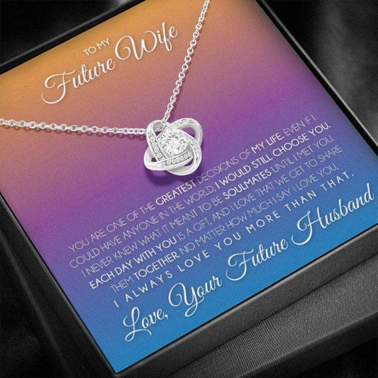 Girlfriend Necklace, Future Wife Necklace, Necklace Gift For Future Wife From Husband, Gift For Girlfriend, Bride, Fiance, Wedding Gifts For Friend Rakva