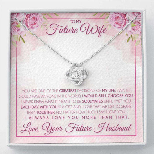 Girlfriend Necklace, Future Wife Necklace, Necklace Gift For Future Wife From Husband, Gift For Girlfriend, Bride, Fiance, Wedding Gifts For Friend Rakva