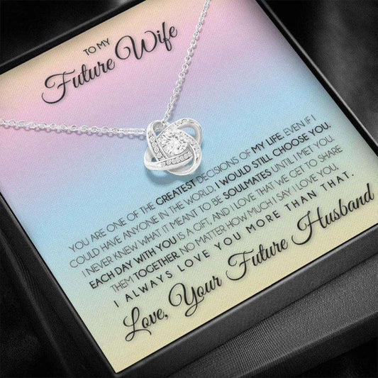 Girlfriend Necklace, Future Wife Necklace, Necklace Gift For Future Wife From Husband, Gift For Girlfriend, Bride, Fiance, Wedding Gifts For Friend Rakva