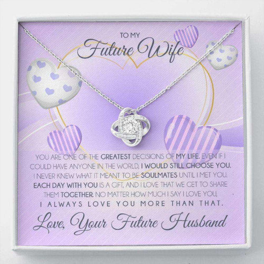 Girlfriend Necklace, Future Wife Necklace, Necklace Gift For Future Wife From Husband, Gift For Girlfriend, Bride, Fiance, Wedding Gifts For Friend Rakva