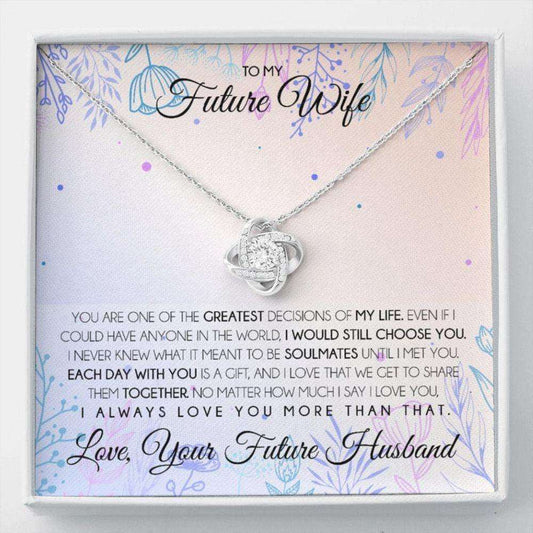 Girlfriend Necklace, Future Wife Necklace, Necklace Gift For Future Wife From Husband, Gift For Girlfriend, Bride, Fiance, Wedding Gifts For Friend Rakva