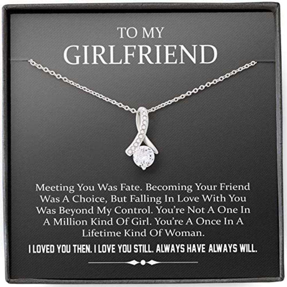 Girlfriend Necklace, Future Wife Necklace, Necklace Gifts For Girlfriend, To My Girlfriend Necklace, Necklace For Women Necklace For Karwa Chauth Rakva