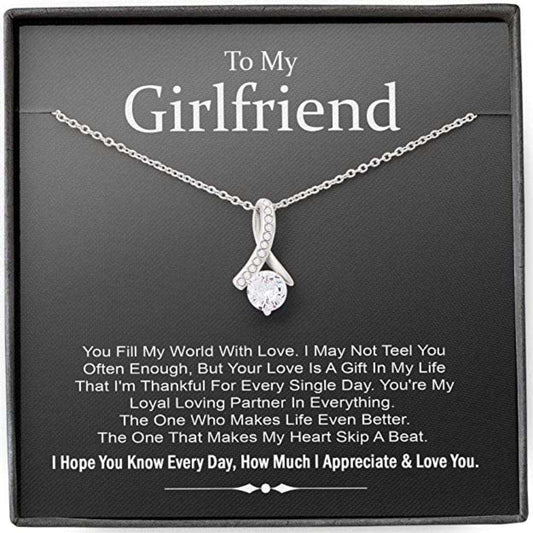 Girlfriend Necklace, Future Wife Necklace, Necklace Gifts For Girlfriend, To My Girlfriend Necklace,For Women Necklace For Karwa Chauth Rakva