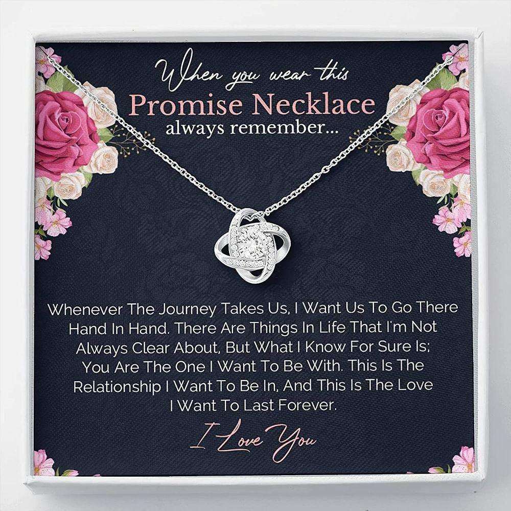 Girlfriend Necklace, Future Wife Necklace, Promise Necklace For Her, Promise Necklace For Future Wife Girlfriend For Karwa Chauth Rakva