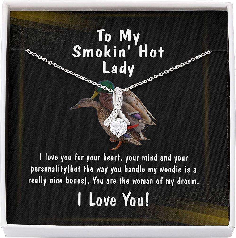 Girlfriend Necklace, Future Wife Necklace, Soulmate Necklace Gift For Her, Smokin Hot Lady For Karwa Chauth Rakva