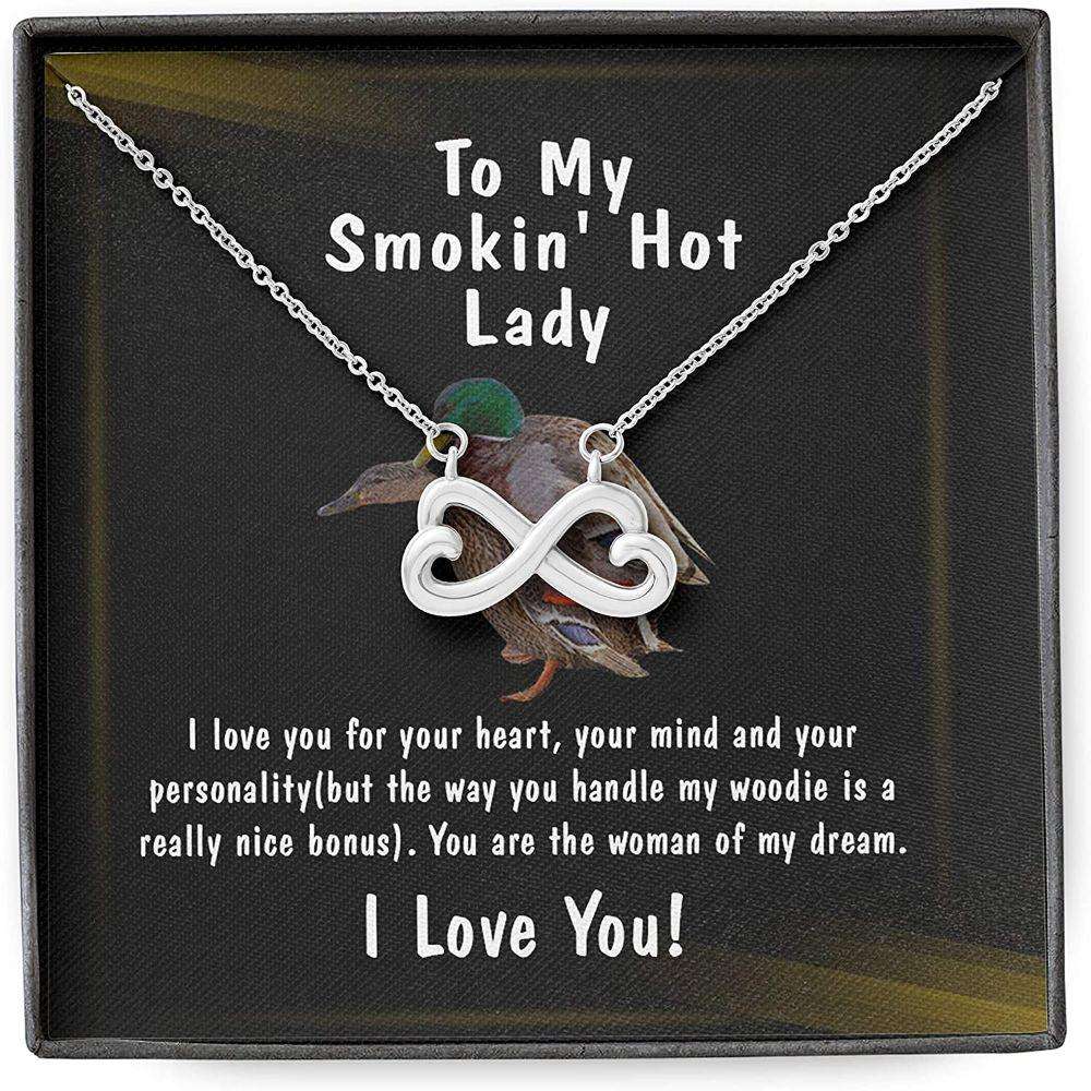 Girlfriend Necklace, Future Wife Necklace, Soulmate Necklace Gift For Her, Smokin Hot Lady, Future Wife Girlfriend Necklace For Karwa Chauth Rakva