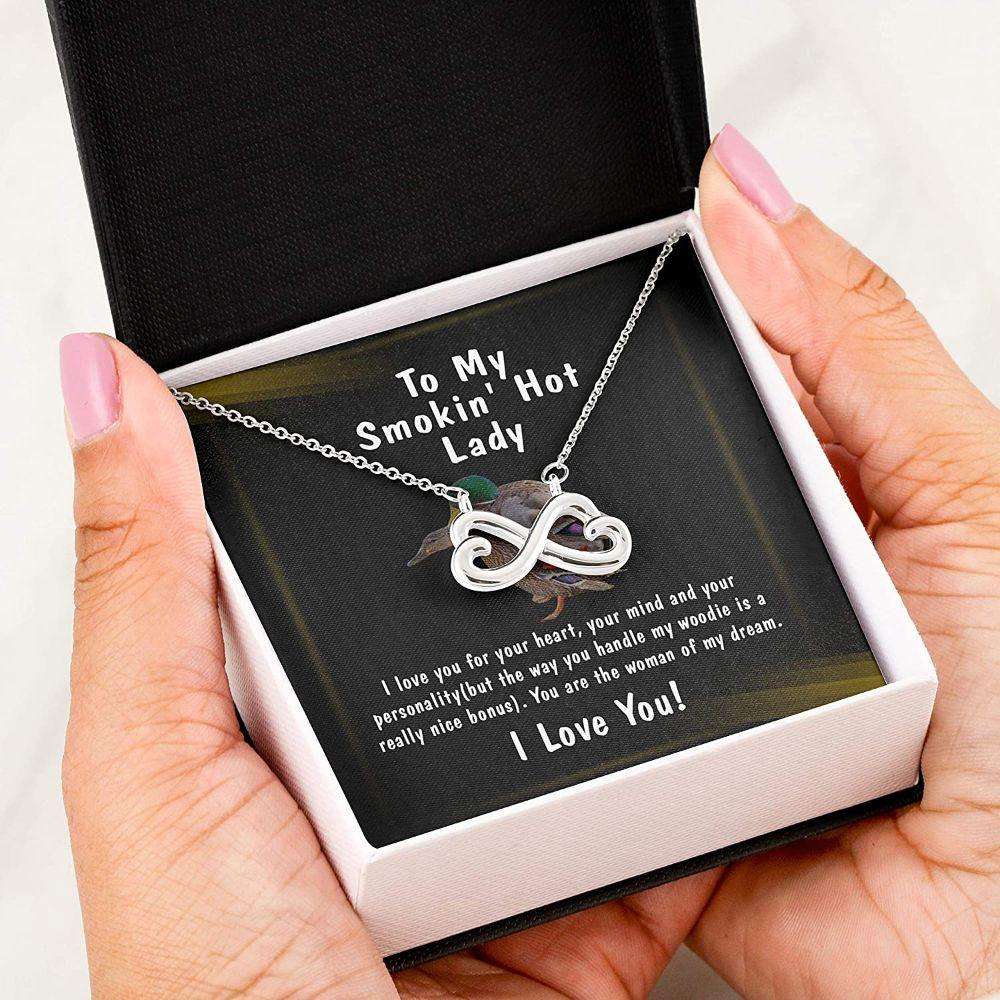 Girlfriend Necklace, Future Wife Necklace, Soulmate Necklace Gift For Her, Smokin Hot Lady, Future Wife Girlfriend Necklace For Karwa Chauth Rakva