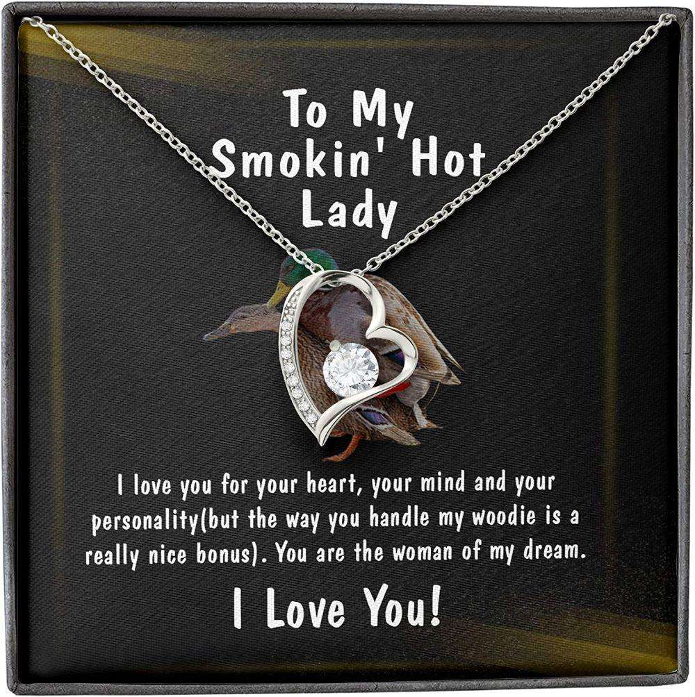 Girlfriend Necklace, Future Wife Necklace, Soulmate Necklace Gift For Her, Smokin Hot Lady, Future Wife Girlfriend Necklace For Karwa Chauth Rakva