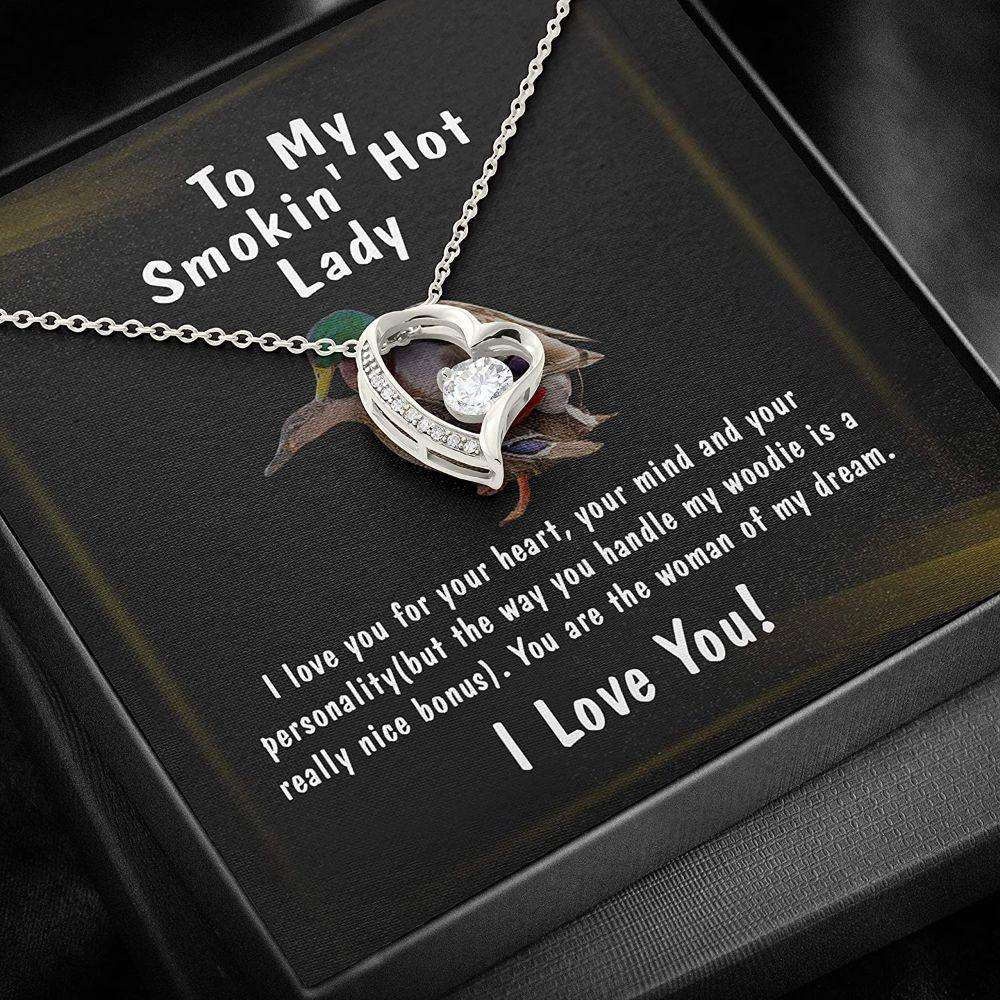 Girlfriend Necklace, Future Wife Necklace, Soulmate Necklace Gift For Her, Smokin Hot Lady, Future Wife Girlfriend Necklace For Karwa Chauth Rakva